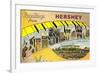 Greetings from Hershey, Pennsylvania-null-Framed Art Print