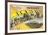 Greetings from Hershey, Pennsylvania-null-Framed Premium Giclee Print