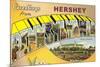 Greetings from Hershey, Pennsylvania-null-Mounted Premium Giclee Print