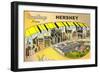 Greetings from Hershey, Pennsylvania-null-Framed Art Print