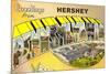 Greetings from Hershey, Pennsylvania-null-Mounted Premium Giclee Print