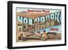 Greetings from Holbrook, Arizona-null-Framed Art Print