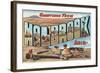 Greetings from Holbrook, Arizona-null-Framed Art Print