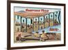 Greetings from Holbrook, Arizona-null-Framed Premium Giclee Print