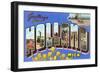 Greetings from Holland, Michigan-null-Framed Art Print