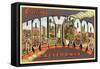 Greetings from Hollywood, California-null-Framed Stretched Canvas