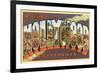 Greetings from Hollywood, California-null-Framed Premium Giclee Print