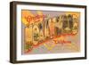 Greetings from Hollywood, California-null-Framed Art Print