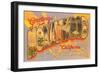 Greetings from Hollywood, California-null-Framed Art Print