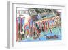 Greetings from Hollywood, Florida-null-Framed Art Print