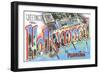 Greetings from Hollywood in Florida-null-Framed Giclee Print