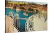 Greetings from Hoover Dam, Nevada-null-Stretched Canvas