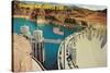 Greetings from Hoover Dam, Nevada-null-Stretched Canvas