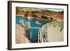 Greetings from Hoover Dam, Nevada-null-Framed Art Print