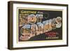 Greetings from Hot Springs, Arkansas-null-Framed Art Print