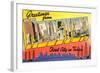 Greetings from Houston, First City in Texas-null-Framed Giclee Print