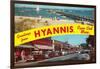 Greetings from Hyannis, Cape Cod-null-Framed Art Print