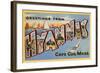 Greetings from Hyannis, Mass.-null-Framed Art Print