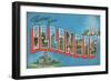 Greetings from Illinois-null-Framed Art Print