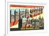 Greetings from Iowa State Fair, Des Moines-null-Framed Art Print