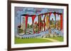 Greetings from Jackson, Mississippi-null-Framed Art Print