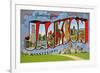 Greetings from Jackson, Mississippi-null-Framed Premium Giclee Print