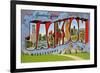 Greetings from Jackson, Mississippi-null-Framed Premium Giclee Print