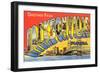 Greetings from Jacksonville, Florida-null-Framed Art Print