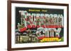 Greetings from Jefferson City, Missouri-null-Framed Premium Giclee Print