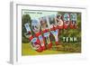 Greetings from Johnson City, Tennessee-null-Framed Art Print