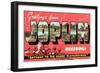 Greetings from Joplin-null-Framed Art Print