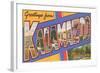 Greetings from Kalamazoo, Michigan-null-Framed Art Print