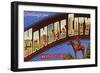 Greetings from Kansas City, Missouri-null-Framed Art Print