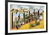 Greetings from Kansas-null-Framed Premium Giclee Print