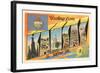 Greetings from Kansas-null-Framed Art Print