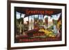 Greetings from Kentucky-null-Framed Premium Giclee Print