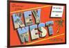 Greetings from Key West, Florida, the Nation's Southernmost City-null-Framed Giclee Print