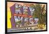 Greetings from Key West, Florida-null-Framed Art Print