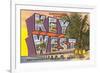 Greetings from Key West, Florida-null-Framed Art Print