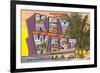 Greetings from Key West, Florida-null-Framed Art Print