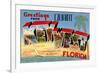 Greetings from Key West, Florida-null-Framed Premium Giclee Print