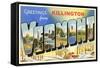 Greetings from Killington-null-Framed Stretched Canvas