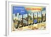 Greetings from Killington-null-Framed Art Print