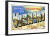 Greetings from Killington-null-Framed Art Print