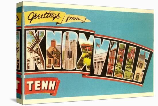 Greetings from Knoxville, Tennessee-null-Stretched Canvas