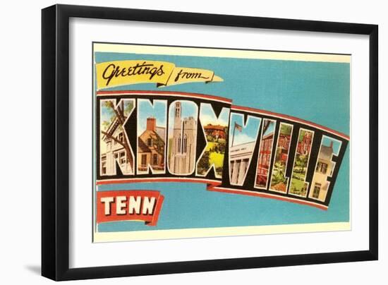 Greetings from Knoxville, Tennessee-null-Framed Art Print