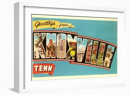 Greetings from Knoxville, Tennessee-null-Framed Art Print