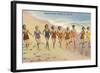 Greetings from La Jolla, California-null-Framed Art Print