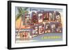 Greetings from Laguna Beach-null-Framed Art Print