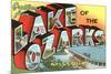 Greetings from Lake of the Ozarks, Missouri-null-Mounted Art Print